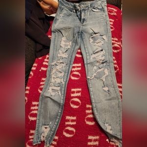 American eagle women's hi rise jeggings sz 8 regular